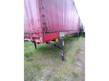 Curtainside swap body Krone Wechselpritsche mit Bordwänden und Plane, BDF-System, 7.450 mm lang.: picture 2