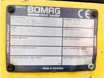 Road roller Bomag BW90 AD-2 (3801): picture 3