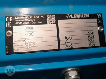 Seed drill Lemken Solitair 9+/300: picture 2