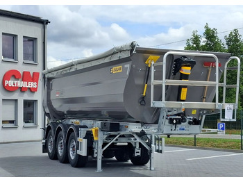 New Tipper semi-trailer Zaslaw NOWY MODEL, CAŁA HARDOX 500 24/27m3: picture 3