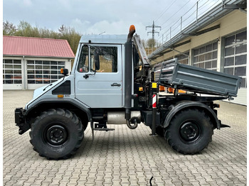 Tipper Unimog 130 - U130 418 74426 mit Kran und Winde Mer: picture 4