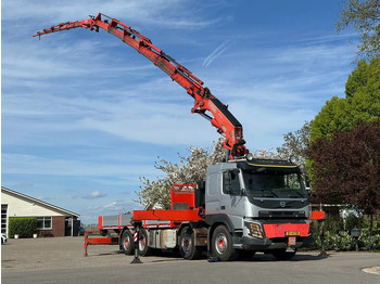 Crane truck Volvo FMX 500 8X2!!FASSI 71TM!!FLY-JIB!!2017!!EURO6!!202TKM!!FRONTSTAMPS!!: picture 3