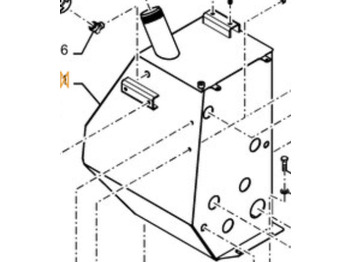 Hydraulic tank CASE