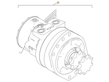 Swing motor CASE