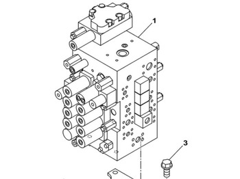 Hydraulic valve CASE