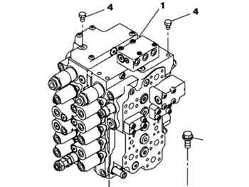 Hydraulic valve CASE