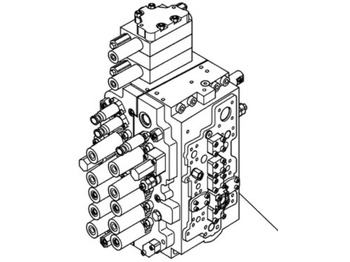 Hydraulic valve CASE
