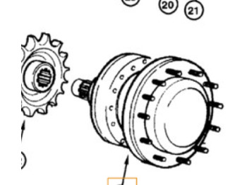 Final drive NEW HOLLAND