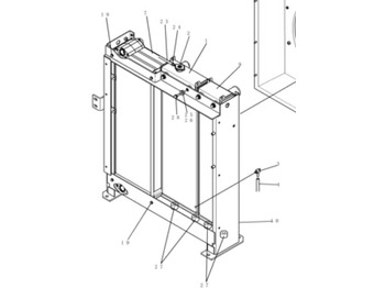 Oil cooler NEW HOLLAND