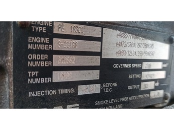Engine and parts for Truck DAF CF 75 250 PE183C1: picture 2
