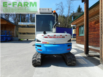 Mini excavator Takeuchi tb 260 ( 5.735kg ) hydr. sw + 3 löffel: picture 3