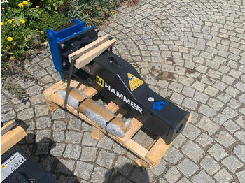 New Hydraulic hammer Hammer HM100 Hydraulikhammer mit Lehnhoff MS01 Aufnahme: picture 2