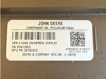 Tool/ Equipment JOHN DEERE