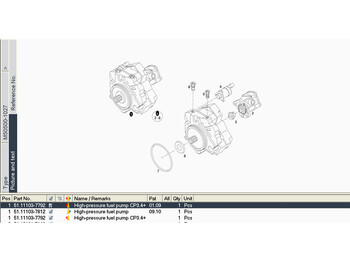 Fuel pump for Truck MAN TGX: picture 3