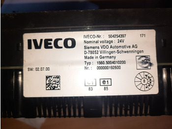 Dashboard Iveco климат контроль Iveko: picture 3