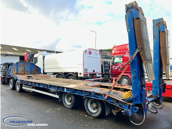 Low loader trailer Langendorf TUE 32/2-2 Bladgeveerd, Rampen: picture 4