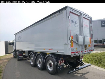 Tipper semi-trailer Benalu BULKLINER S  52 m³ Alu-Kastenmulde, Kombiklappe: picture 2