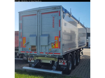 Tipper semi-trailer Benalu BULKLINER S  Kippauflieger Vollaluminium 51,5 m³: picture 3
