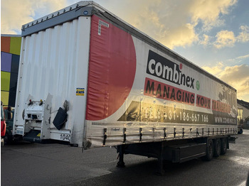 Curtainsider semi-trailer Krone SD - 3 AXLE - DISC BRAKES + SLIDING ROOF: picture 3