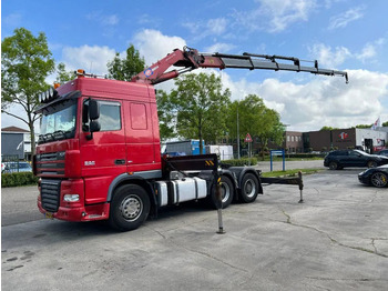 DAF XF 105.460 6X4 EURO 5 + HMF 4220 K6 + REMOTE CON  leasing DAF XF 105.460 6X4 EURO 5 + HMF 4220 K6 + REMOTE CON: picture 1