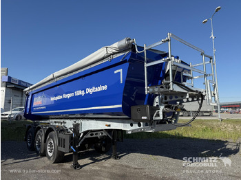New Tipper semi-trailer SCHMITZ Tipper Steel half pipe body 24m³: picture 5