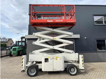 Scissor lift Genie GS 3369 RT  Hoogwerker / Arbeitsbuhne 12mtr werkhoogte 4x4 Kubota DIESEL 2013: picture 5 Scissor lift Genie GS 3369 RT  Hoogwerker / Arbeitsbuhne 12mtr werkhoogte 4x4 Kubota DIESEL 2013: picture 5