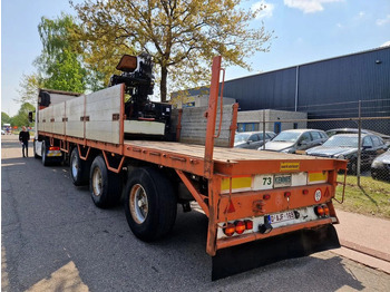 Dropside/ Flatbed semi-trailer Pacton 3 AS ZONDER KRAAN / SANS GRUE: picture 5