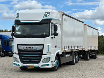 Curtainsider truck DAF XF 480