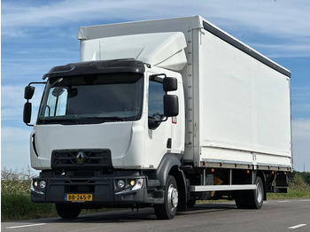 Curtainsider truck RENAULT D 240