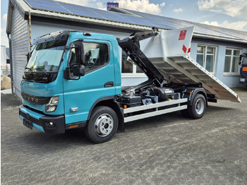 New Hook lift truck, Crane truck FUSO Canter FUSO 9C18 City Abrollkipper Krokbil Color: picture 2