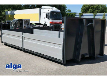 Hook lift truck