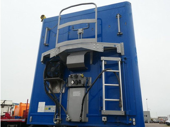 Walking floor semi-trailer Knapen K 200, 92m³, 10mm Boden, Hydr. Heckklappe, Funk: picture 4