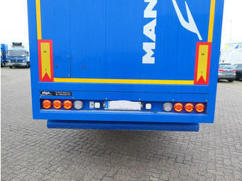 Walking floor semi-trailer Knapen K 200, 92m³, 10mm Boden, Hydr. Heckklappe, Funk: picture 5