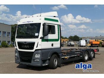 Container transporter/ Swap body truck MAN 26.460 TGX LL 6x2, Multiwechsel, Intarder,2x AHK: picture 1