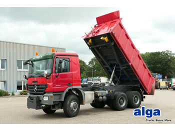 Tipper Mercedes-Benz 3344 Actros, 6x6, Allrad, Meiller, Klima, Schalt: picture 1