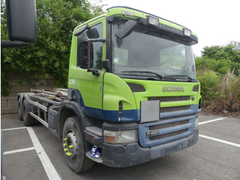 Container transporter/ Swap body truck REF:1290 - Camion porte container Scania PRT (2005-529.990 km): picture 2