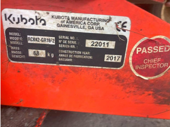 Garden mower Kubota GR1600-ID-II: picture 2
