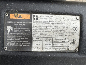 Electric forklift Hyster J2.00XMI 2 ton Triplex Freelift Sideshift Elektra Heftruck accu 2012: picture 3