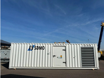Generator set SDMO Perkins Leroy Somer 1460 kVA Silent generatorset Powerplant in 40 ft container: picture 4