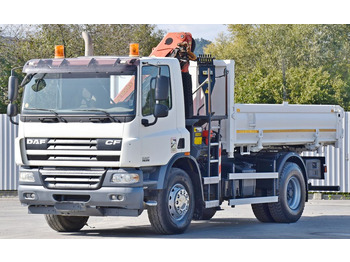 Tipper, Crane truck DAF CF 75.310 Kipper 4,30 m + KRAN * TOPZUSTAND: picture 5