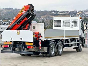 Crane truck, Dropside/ Flatbed truck Iveco TRAKKER 360 * PRITSCHE 6,80* PK 16002 B+FUNK*6x4 Iveco TRAKKER 360 * PRITSCHE 6,80* PK 16002 B+FUNK*6x4: picture 5