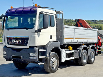 Tipper, Crane truck MAN TGS 33.360*KIPPER 4,95 m *PK 15002 * 6x4: picture 4