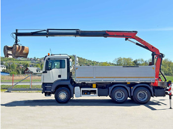 Tipper, Crane truck MAN TGS 33.360*KIPPER 4,95 m *PK 15002 * 6x4: picture 5