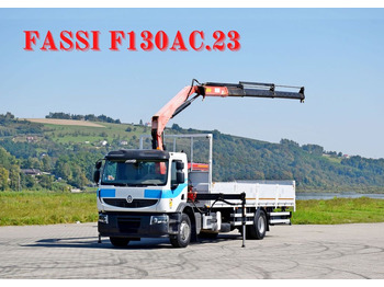 Crane truck RENAULT Premium 310