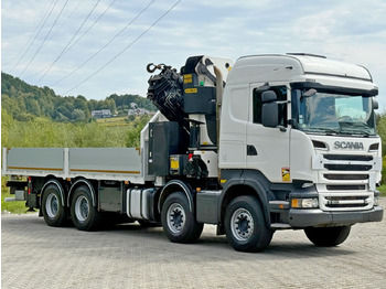 Crane truck Scania R 500 * PK 88002 - EH G + FUNK * 8x4 *TOPZUSTAND: picture 3