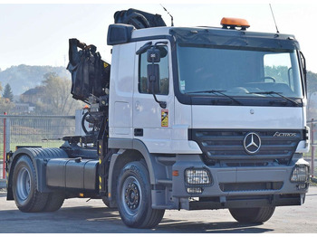 Tractor unit Mercedes-Benz ACTROS 1844 * Sattelzugmaschine *HIAB 330-5/FUNK: picture 4