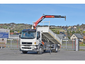 Crane truck, Tipper Volvo FL 290 KIPPER 4,90m * FASSI F95A.22 + FUNK * TOP Volvo FL 290 KIPPER 4,90m * FASSI F95A.22 + FUNK * TOP: picture 2