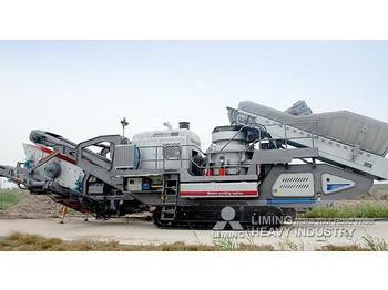 New Mobile crusher Liming 300 TPH Gypsum Aggregate Crushing and Screening Plant Layout: picture 2