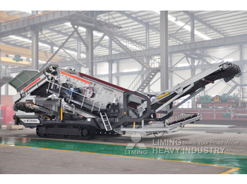New Mobile crusher Liming 300 TPH Gypsum Aggregate Crushing and Screening Plant Layout: picture 4