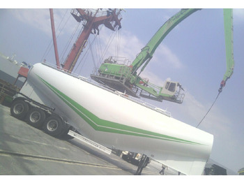 New Tank semi-trailer for transportation of cement LIDER 2024 NEW 80 TONS CAPACITY FROM MANUFACTURER READY IN STOCK: picture 4